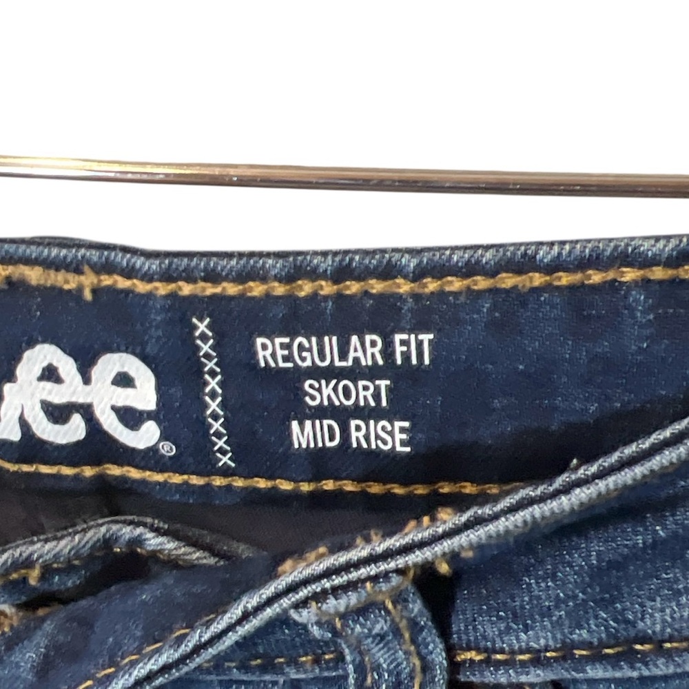 Lee Denim Mini Skort - Picture 4 of 7